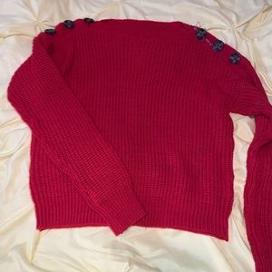Red Business Sweater